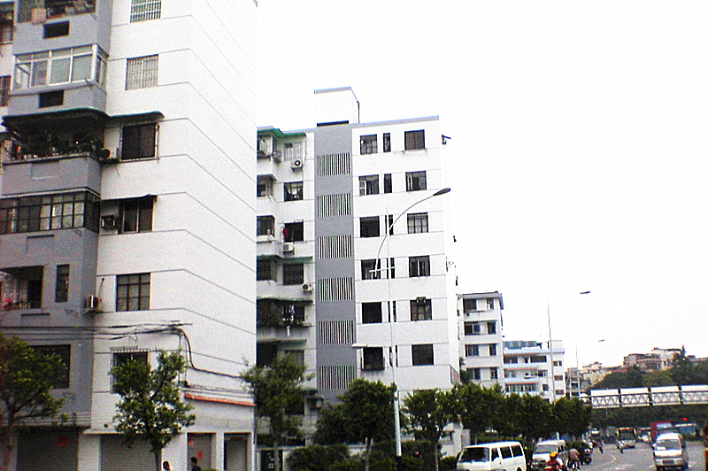 广州新光快速路外墙漆工程